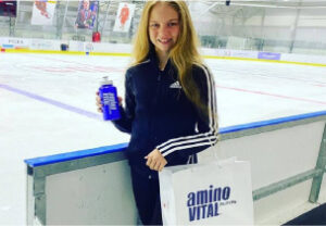 From fan to brand ambassador: teenage skating sensation Alexandra Trusova uses aminoVITAL® to stay in peak condition